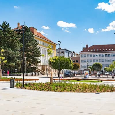 Fotka náměstí Republiky Blansko