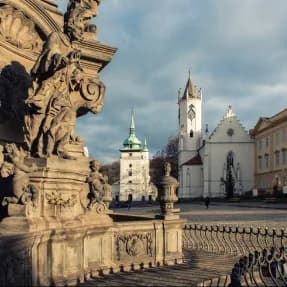 Fotka zámeckého náměstí Teplice
